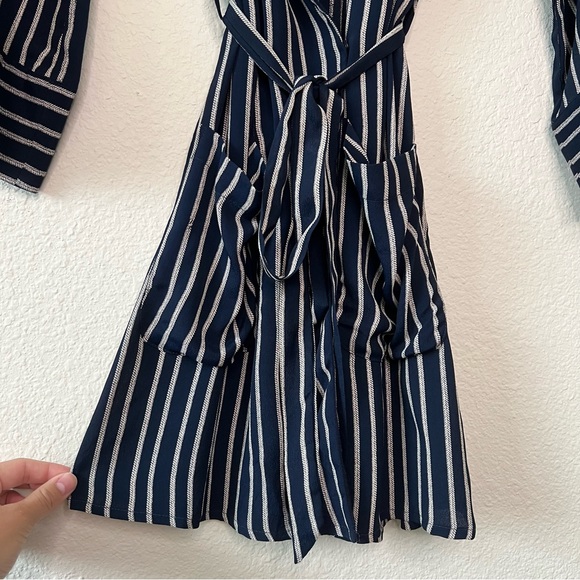 Reformation striped robe dress size extra small - Picture 8 of 13